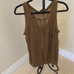 Cute tan top free people